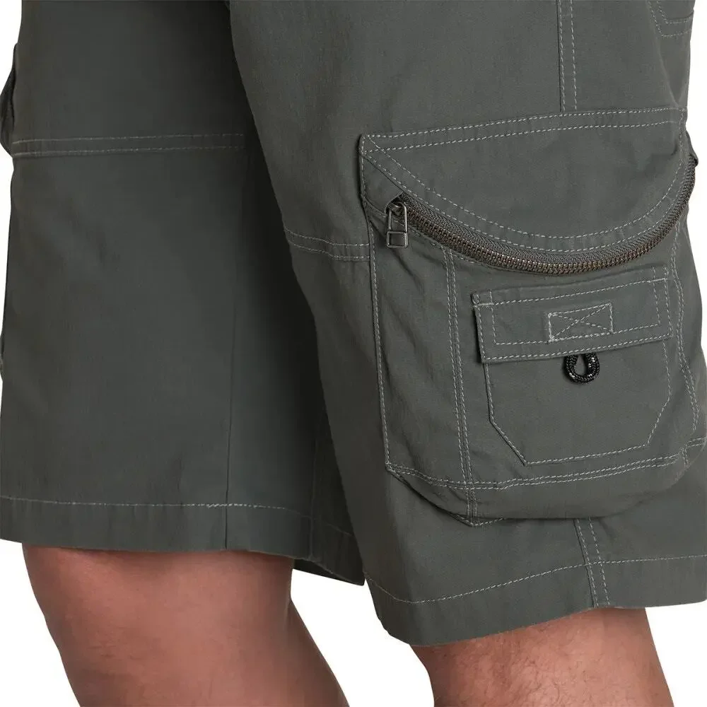 Kuhl Men's Ambush 9-Pocket Cargo Outdoor Hiking Shorts Carbon Grey Size 32